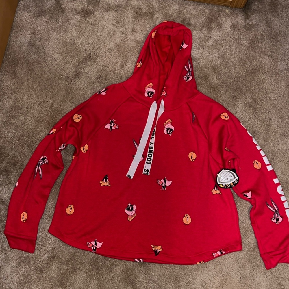 Looney Tunes crop sweatshirt size XXXG (3x)